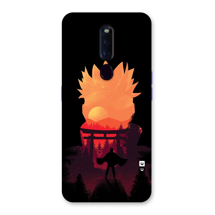 Naruto Anime Sunset Art Back Case for Oppo F11 Pro
