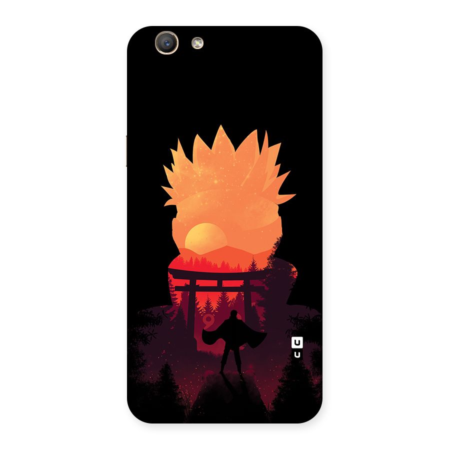 Naruto Anime Sunset Art Back Case for Oppo F1s