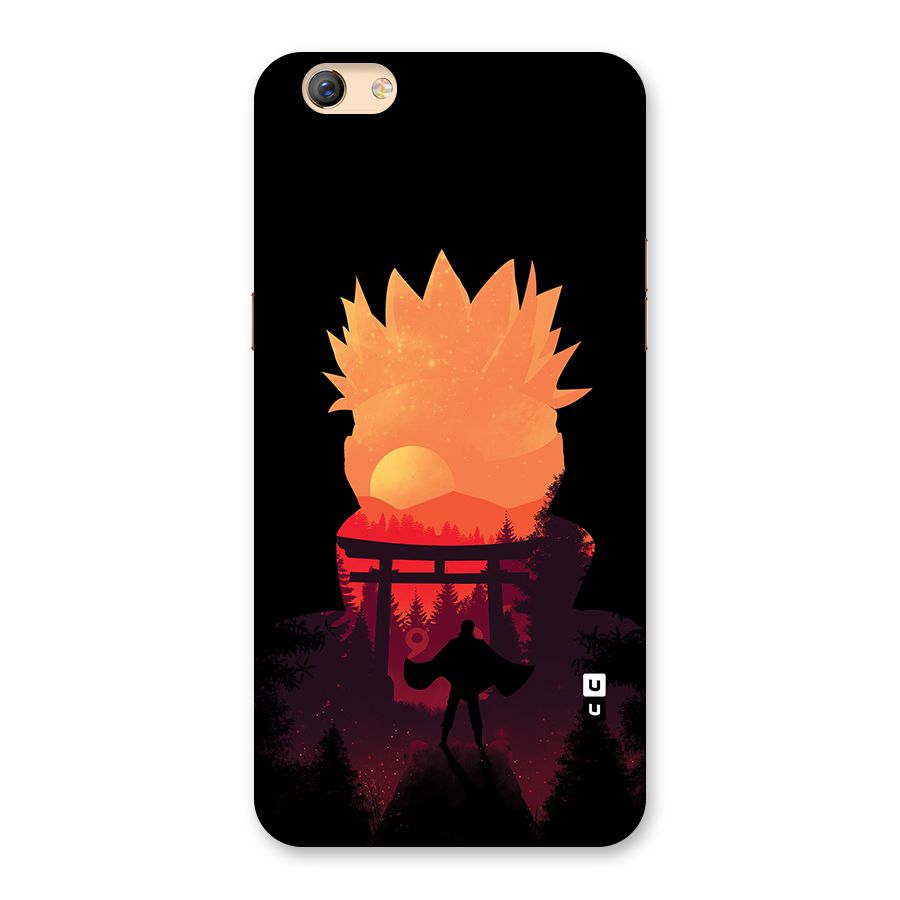 Naruto Anime Sunset Art Back Case for Oppo F3 Plus