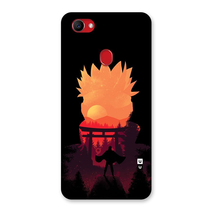 Naruto Anime Sunset Art Back Case for Oppo F7