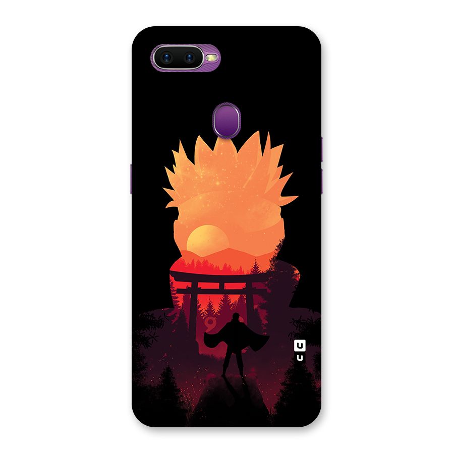 Naruto Anime Sunset Art Back Case for Oppo F9