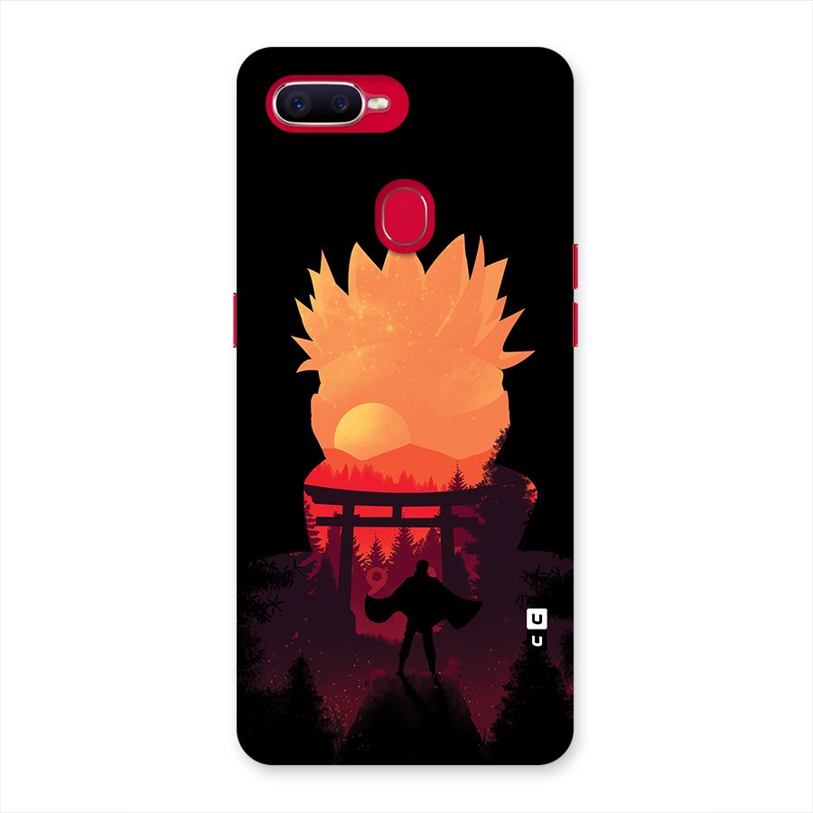Naruto Anime Sunset Art Back Case for Oppo F9 Pro