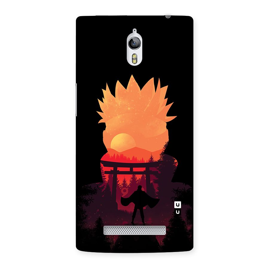 Naruto Anime Sunset Art Back Case for Oppo Find 7