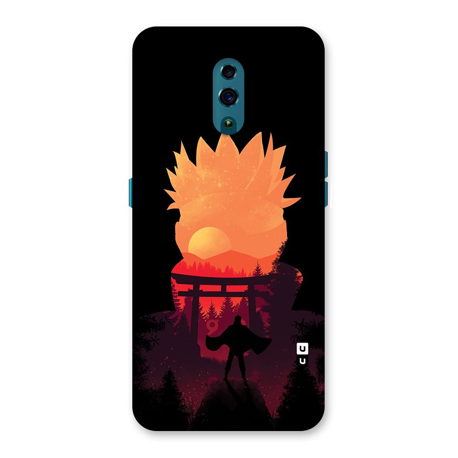 Naruto Anime Sunset Art Back Case for Oppo Reno