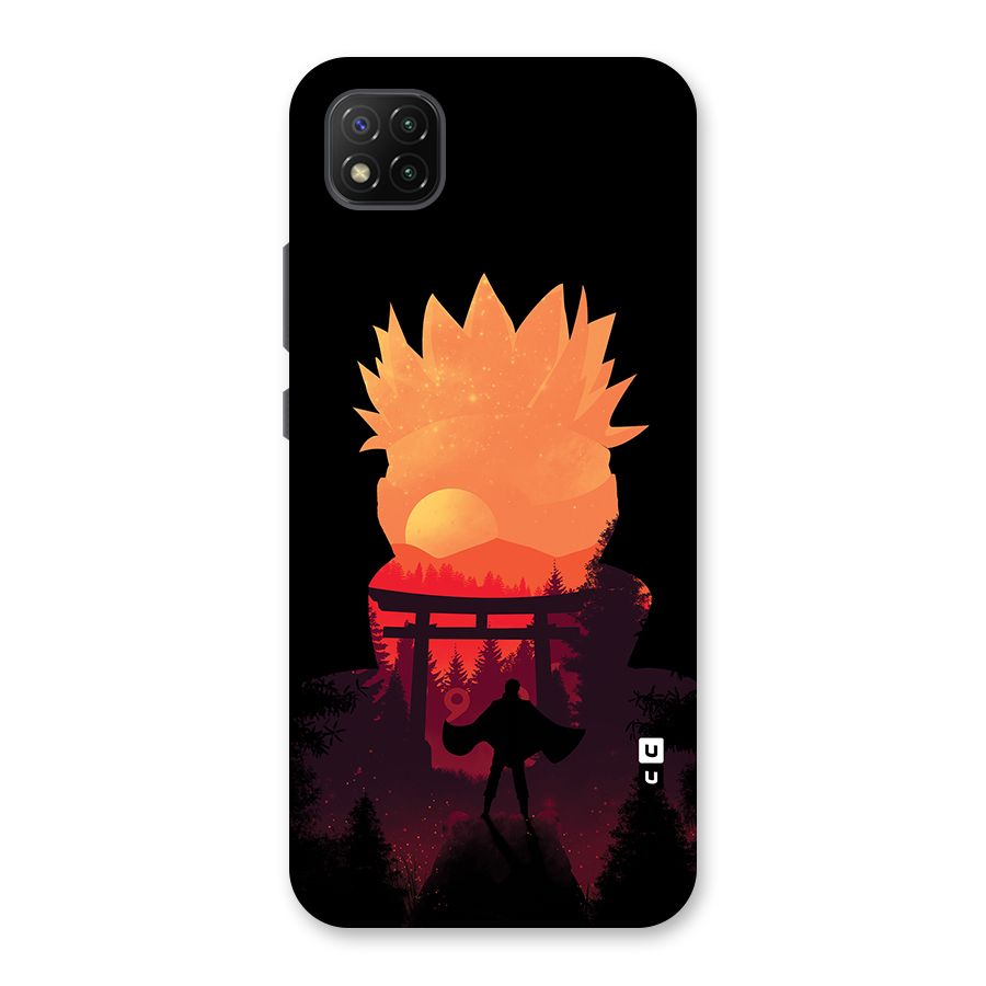 Naruto Anime Sunset Art Back Case for Poco C3