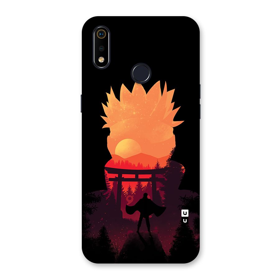Naruto Anime Sunset Art Back Case for Realme 3i