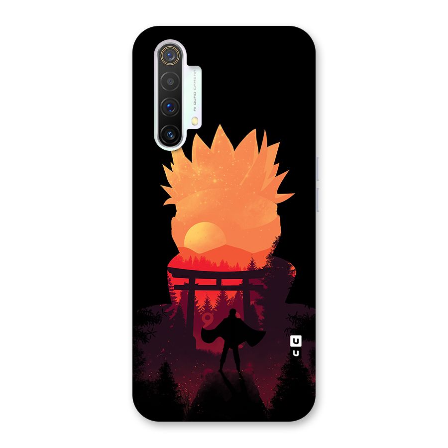 Naruto Anime Sunset Art Back Case for Realme X3