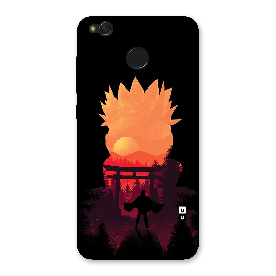 Naruto Anime Sunset Art Back Case for Redmi 4