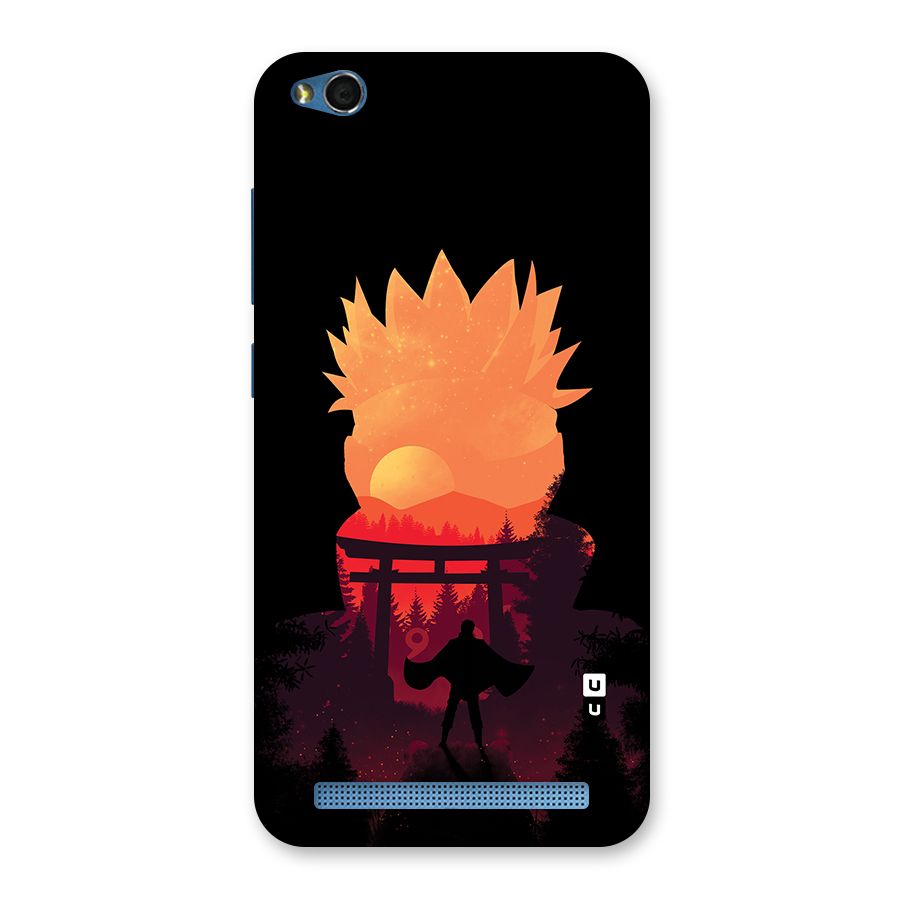 Naruto Anime Sunset Art Back Case for Redmi 5A