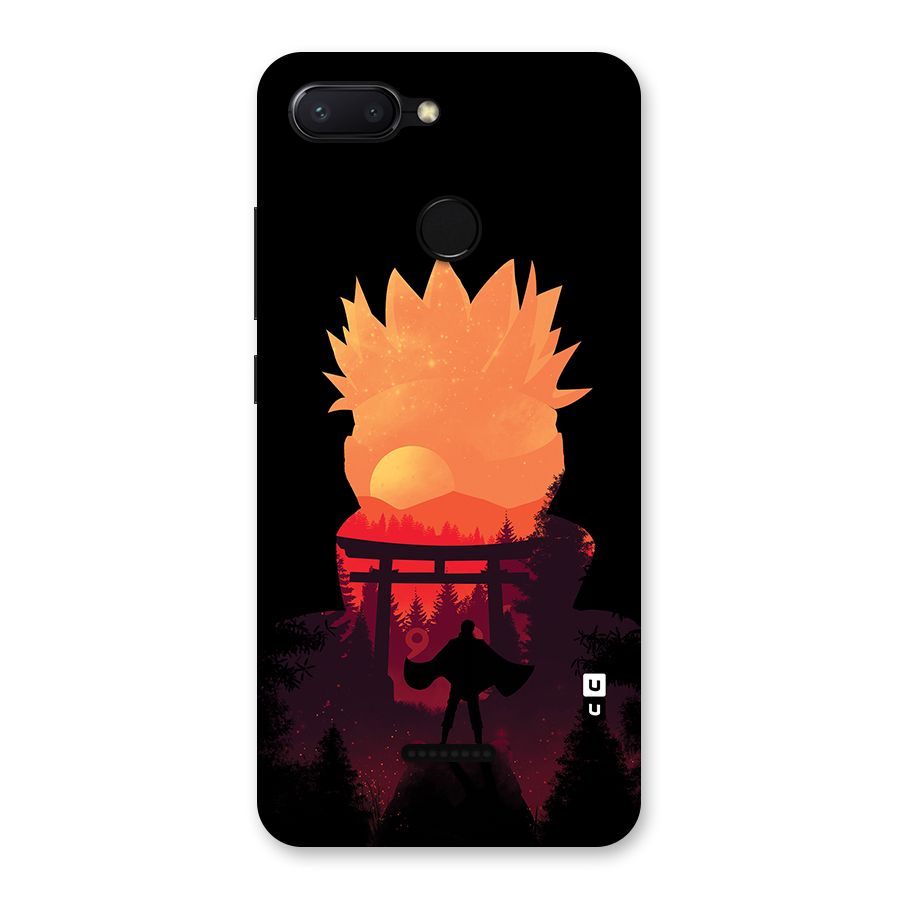 Naruto Anime Sunset Art Back Case for Redmi 6