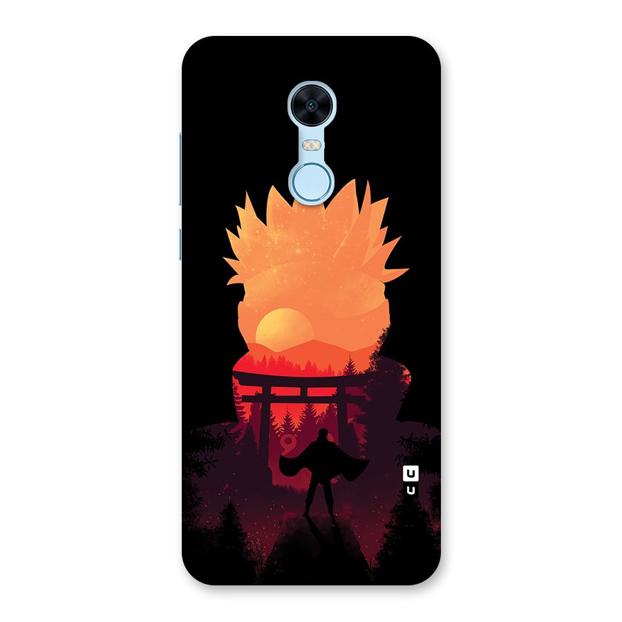 Naruto Anime Sunset Art Back Case for Redmi Note 5
