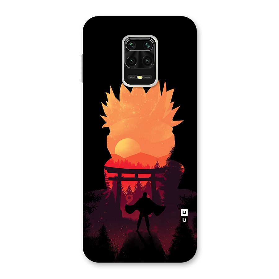 Naruto Anime Sunset Art Back Case for Redmi Note 9 Pro