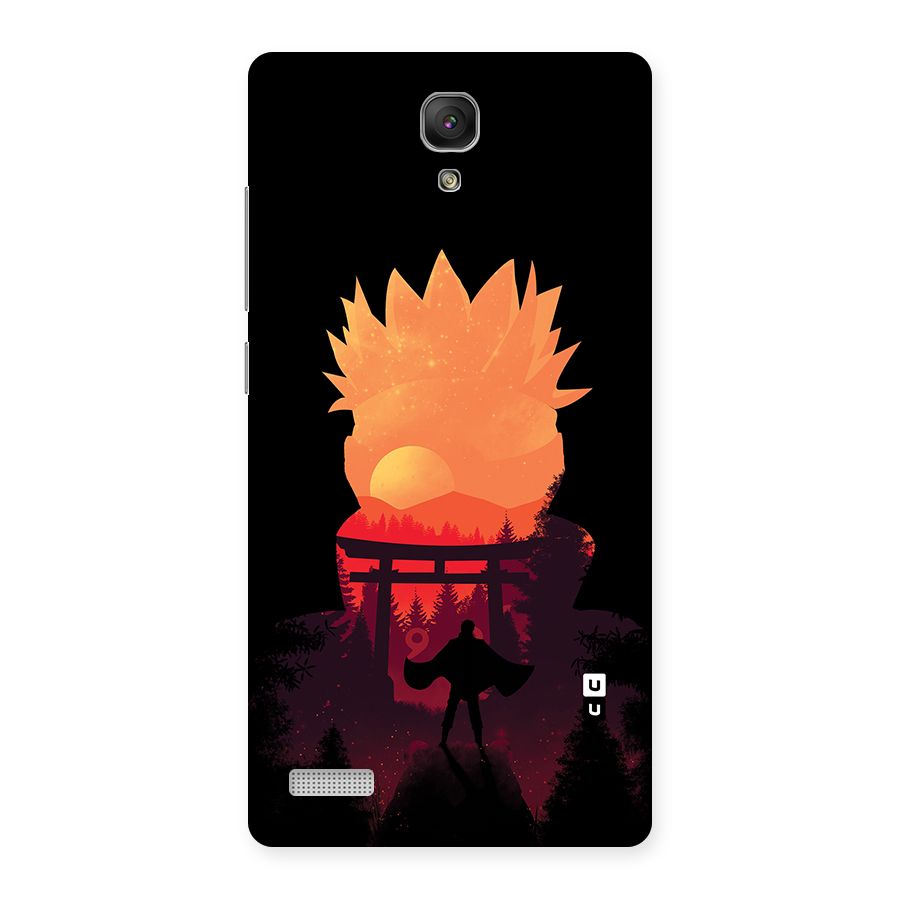 Naruto Anime Sunset Art Back Case for Redmi Note Prime