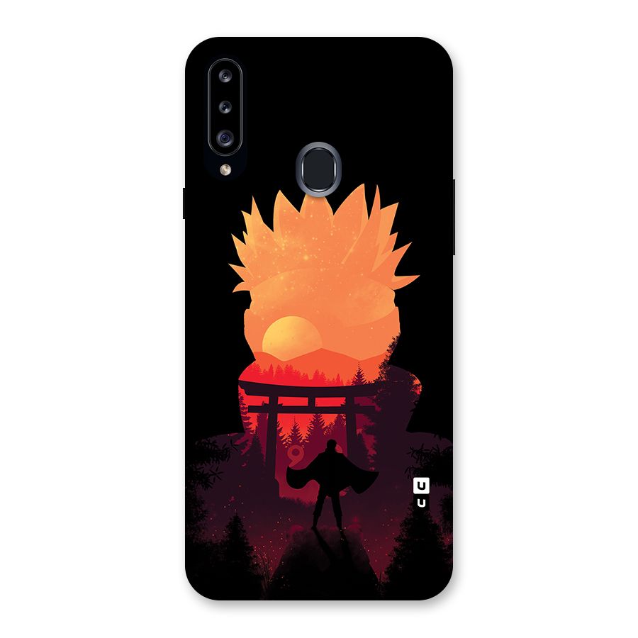 Naruto Anime Sunset Art Back Case for Samsung Galaxy A20s