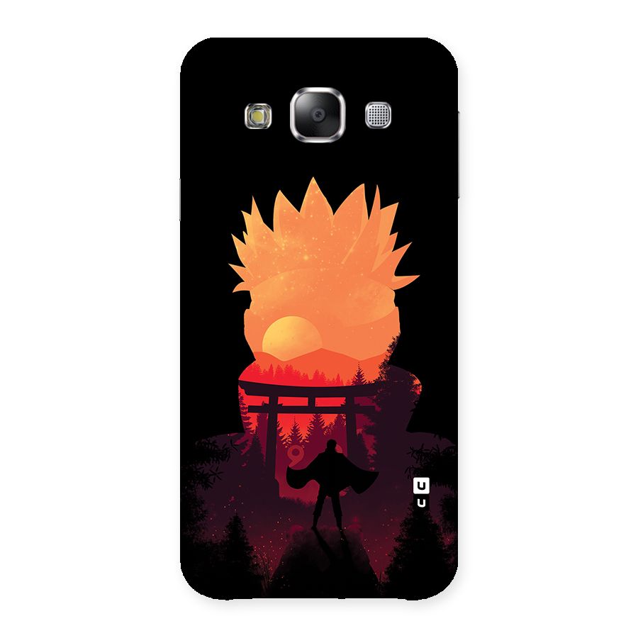 Naruto Anime Sunset Art Back Case for Samsung Galaxy E5