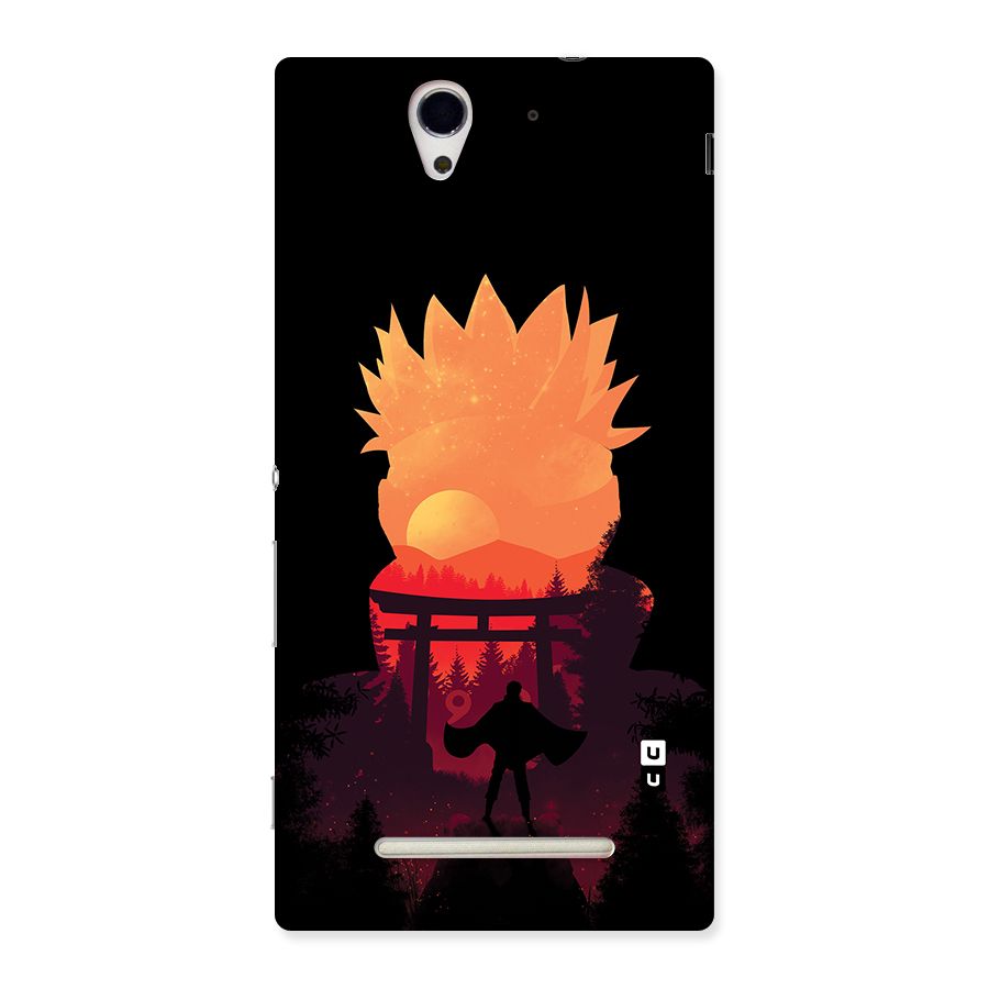 Naruto Anime Sunset Art Back Case for Sony Xperia C3