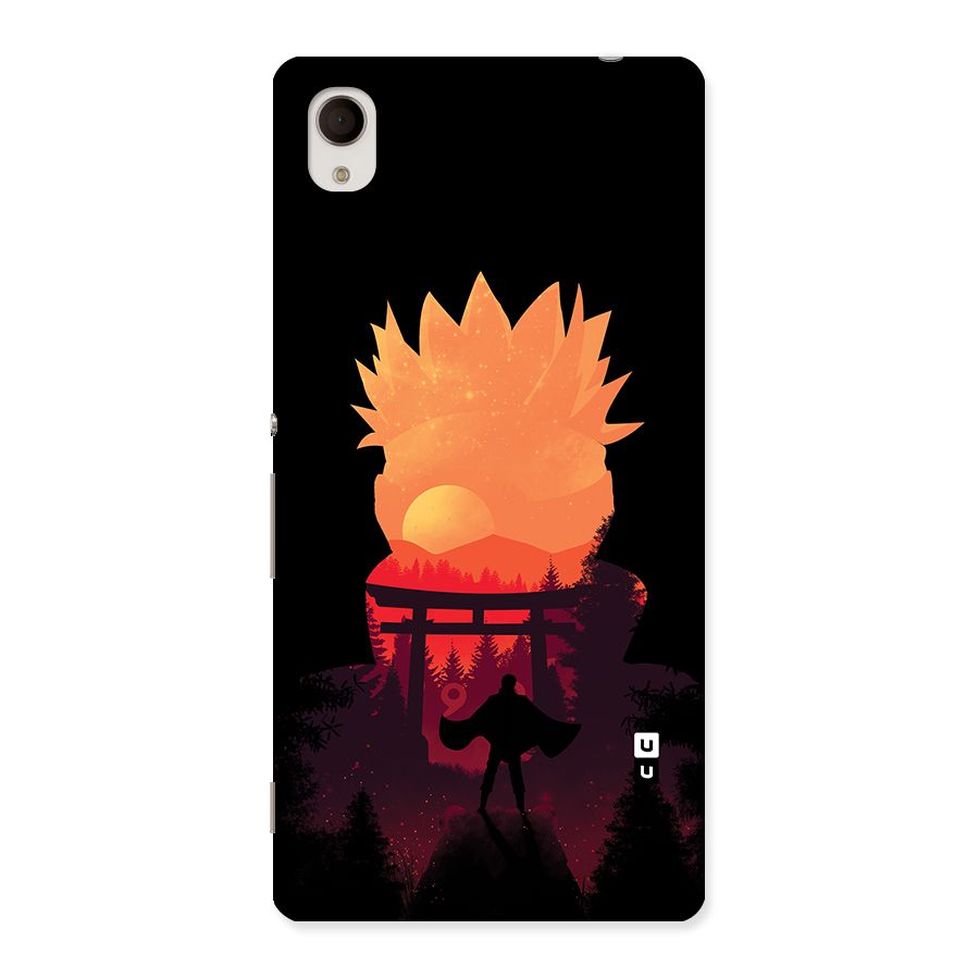 Naruto Anime Sunset Art Back Case for Sony Xperia M4