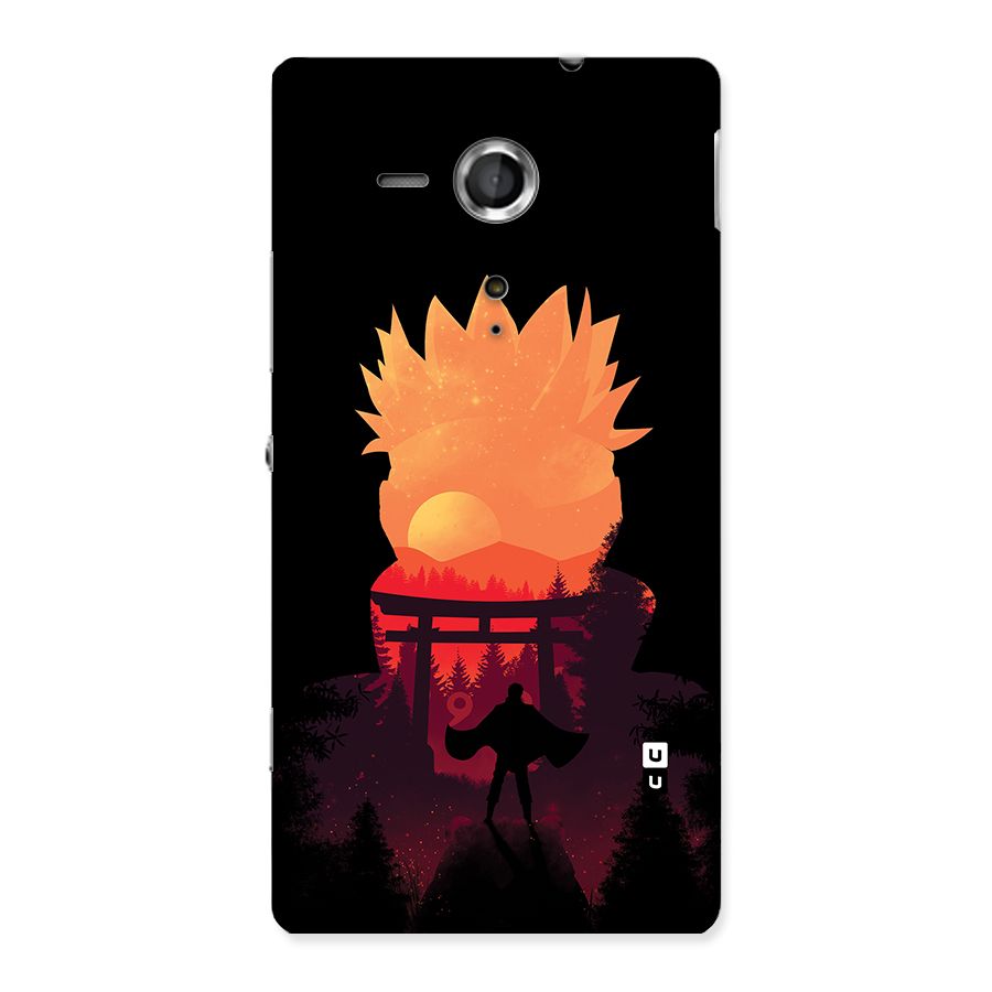 Naruto Anime Sunset Art Back Case for Sony Xperia SP
