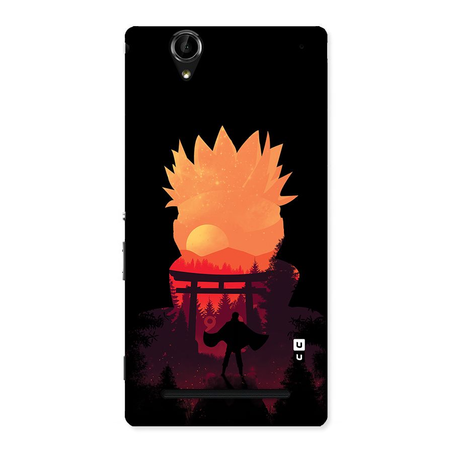 Naruto Anime Sunset Art Back Case for Sony Xperia T2
