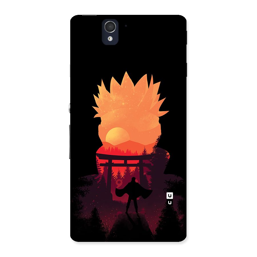 Naruto Anime Sunset Art Back Case for Sony Xperia Z