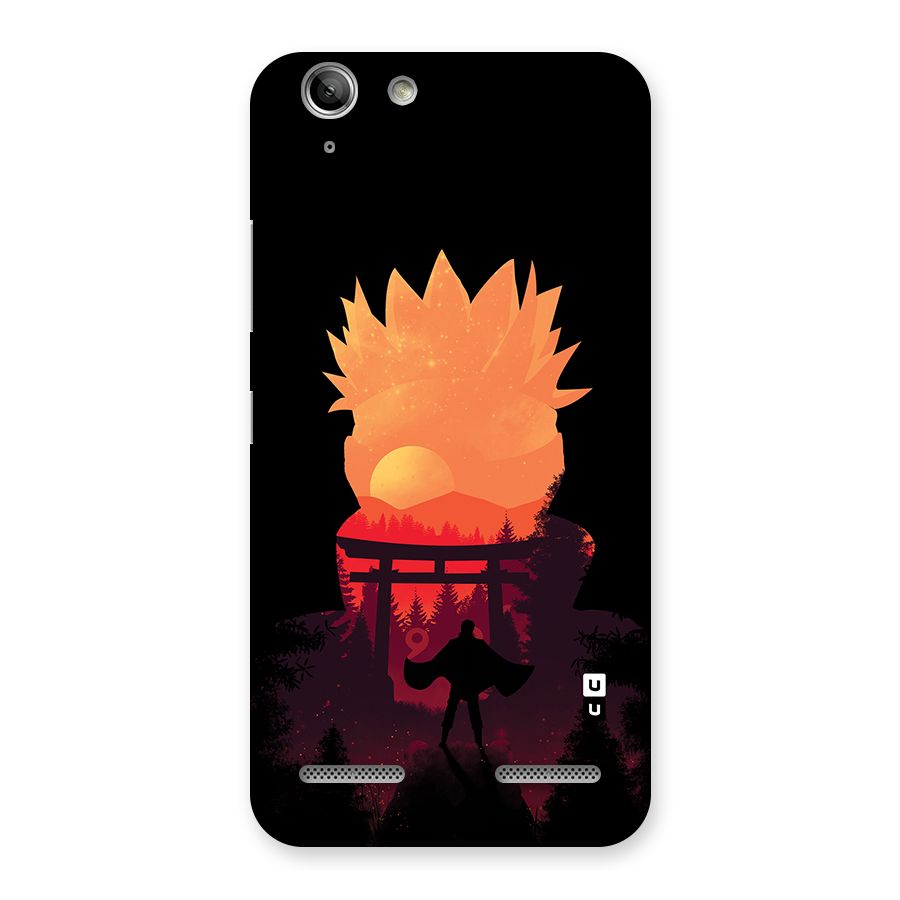 Naruto Anime Sunset Art Back Case for Vibe K5