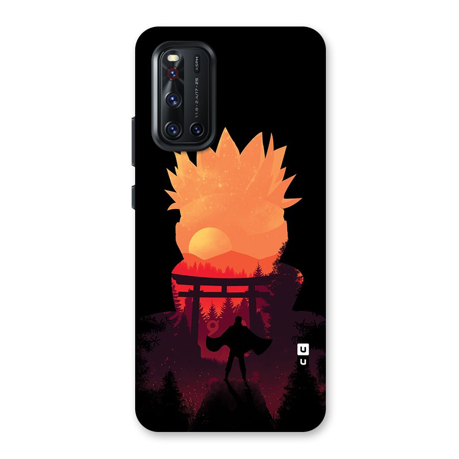 Naruto Anime Sunset Art Back Case for Vivo V19