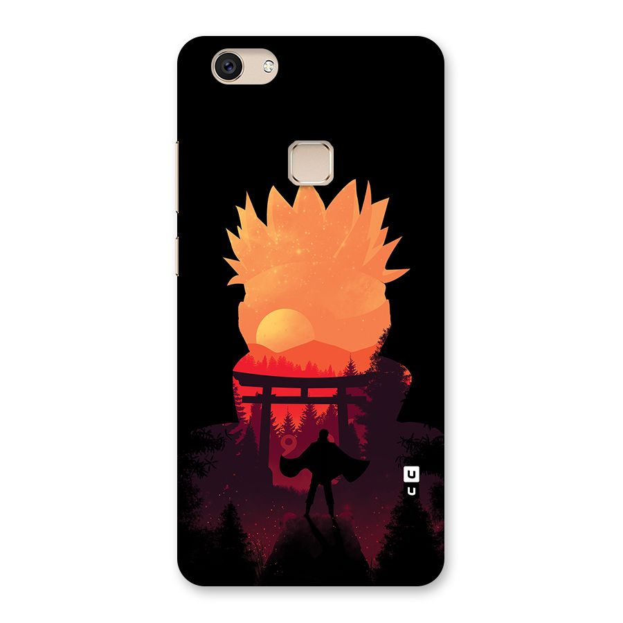 Naruto Anime Sunset Art Back Case for Vivo V7