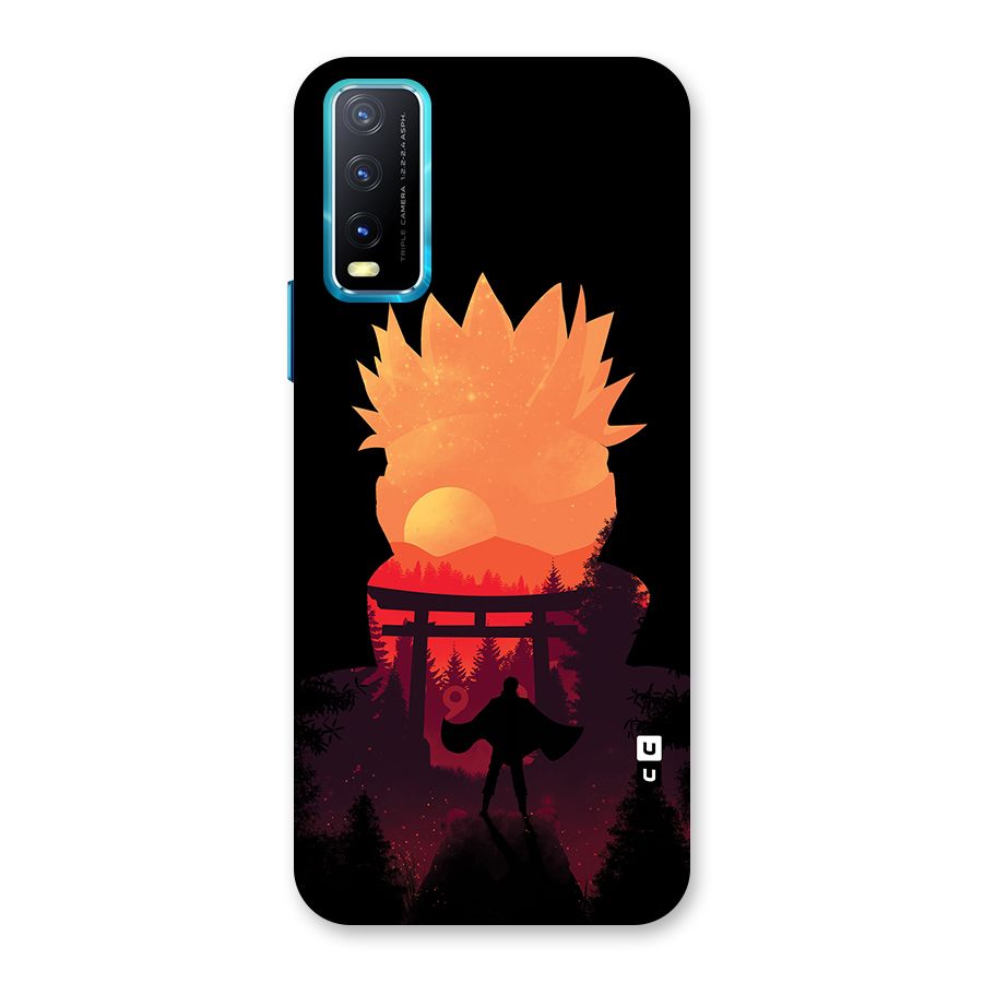 Naruto Anime Sunset Art Back Case for Vivo Y20G
