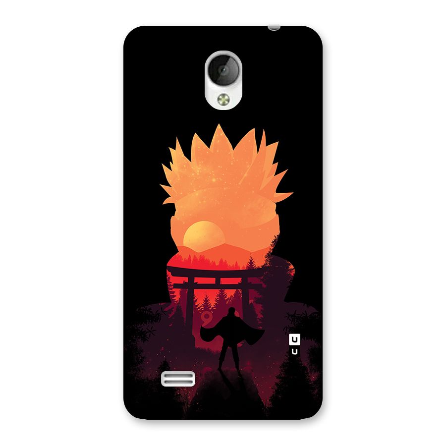 Naruto Anime Sunset Art Back Case for Vivo Y21
