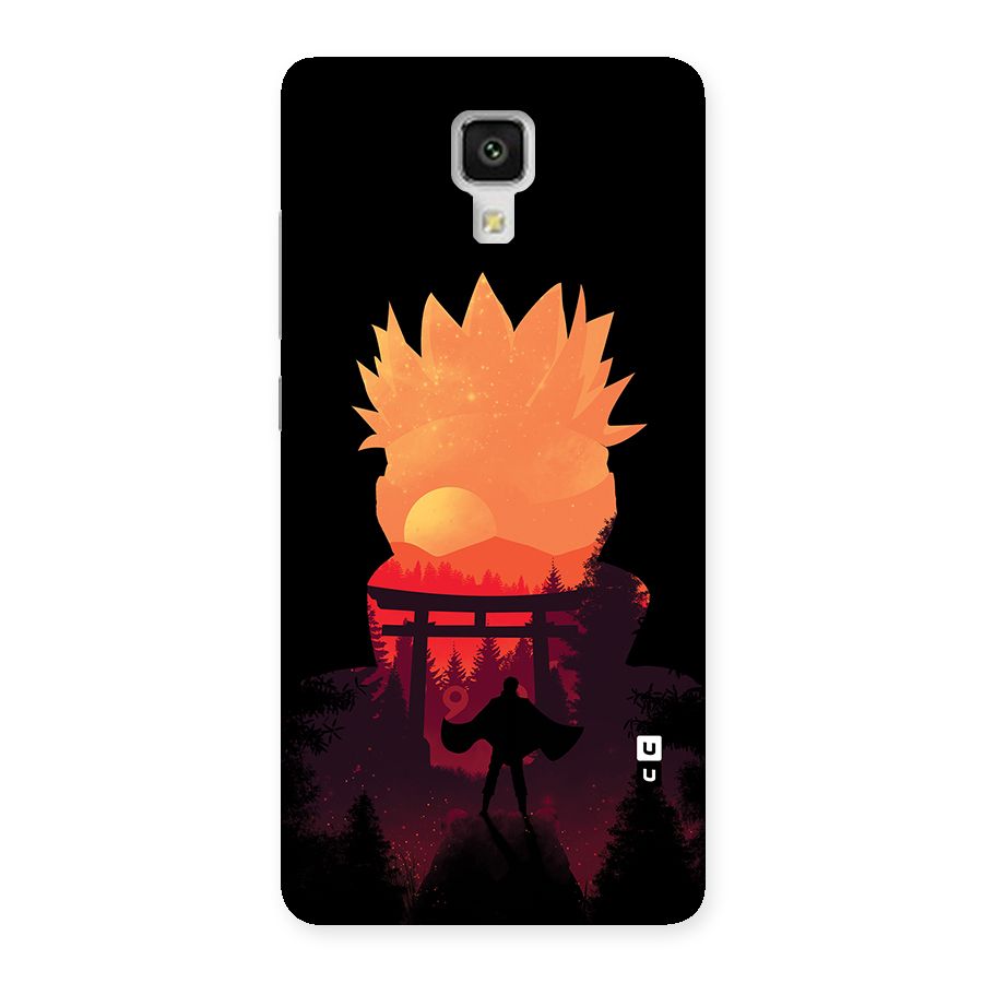 Naruto Anime Sunset Art Back Case for Xiaomi Mi 4