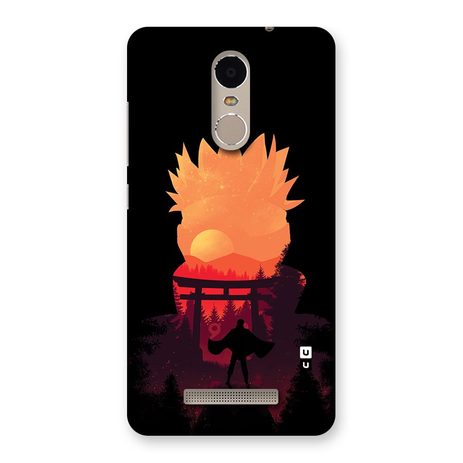 Naruto Anime Sunset Art Back Case for Xiaomi Redmi Note 3