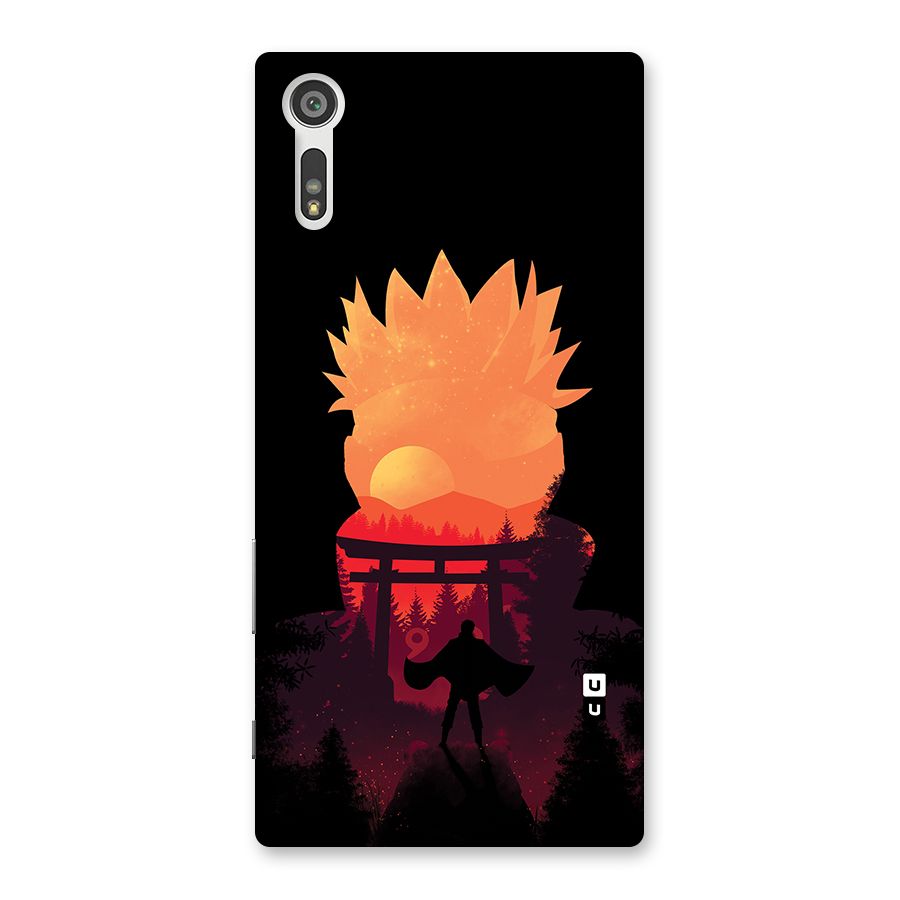 Naruto Anime Sunset Art Back Case for Xperia XZ