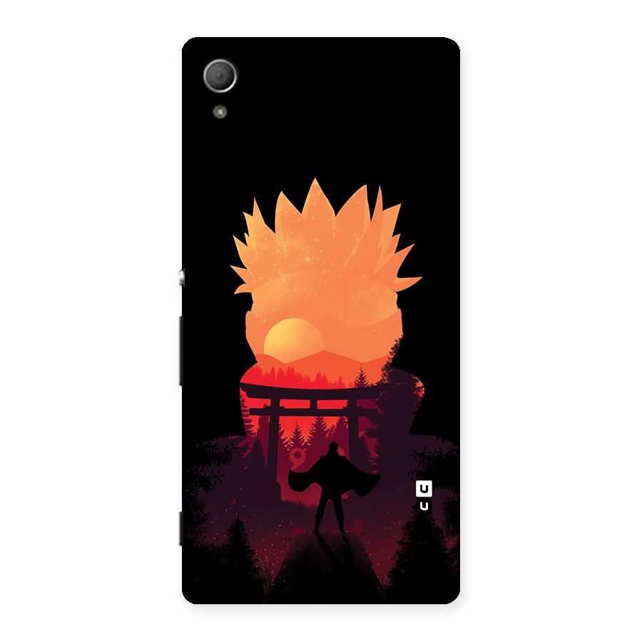 Naruto Anime Sunset Art Back Case for Xperia Z3 Plus