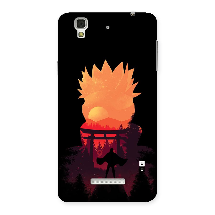 Naruto Anime Sunset Art Back Case for YU Yureka Plus