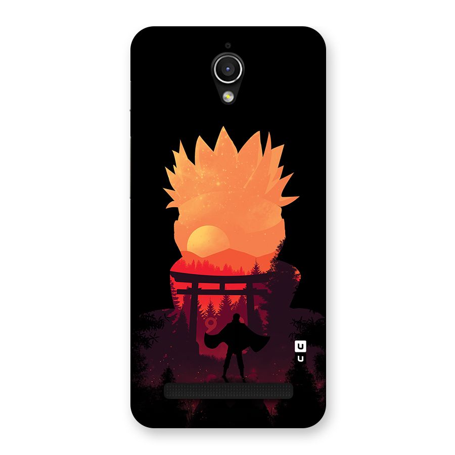 Naruto Anime Sunset Art Back Case for Zenfone Go