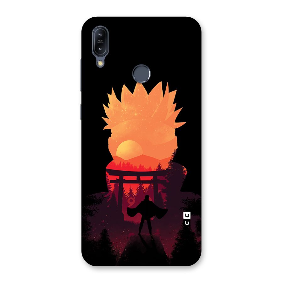 Naruto Anime Sunset Art Back Case for Zenfone Max M2