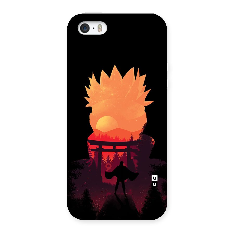 Naruto Anime Sunset Art Back Case for iPhone 5 5S