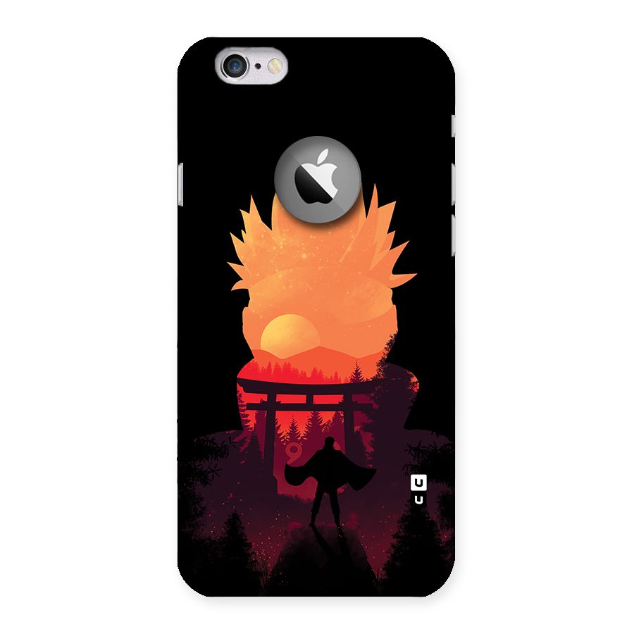 Naruto Anime Sunset Art Back Case for iPhone 6 Logo Cut