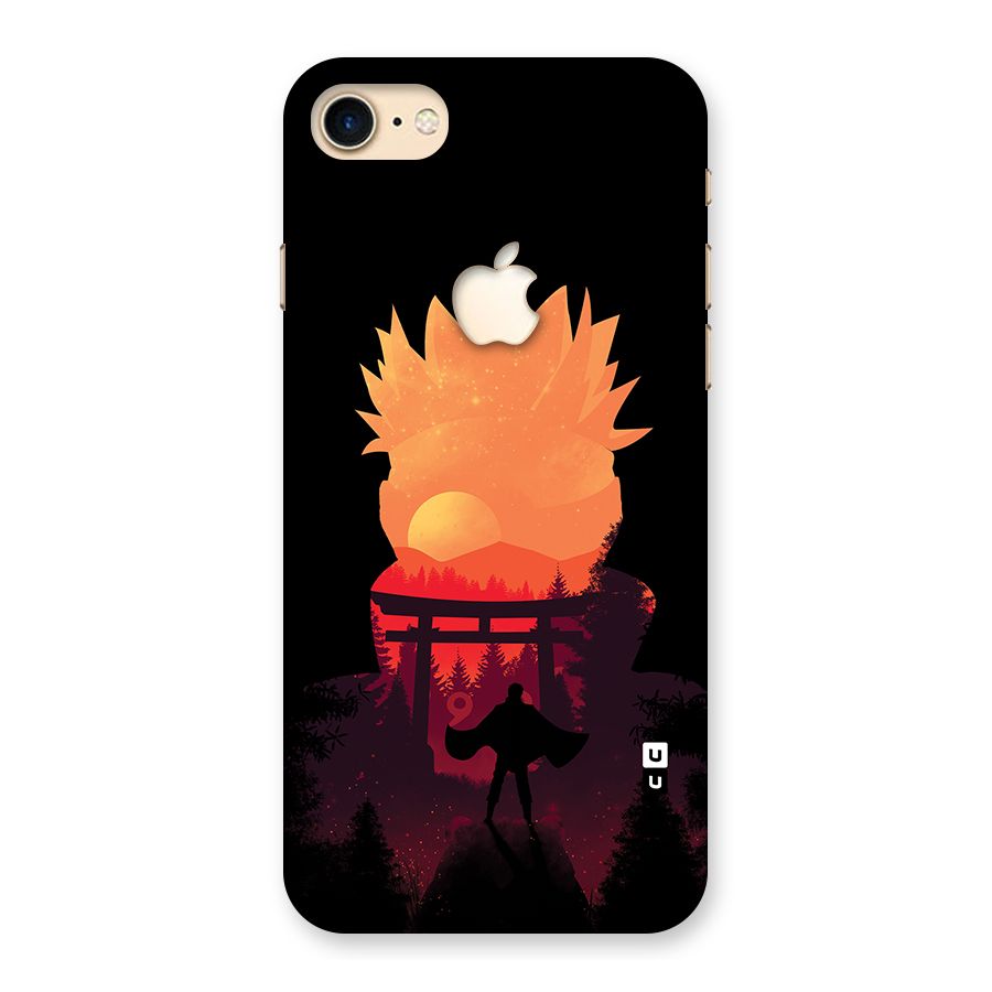 Naruto Anime Sunset Art Back Case for iPhone 7 Apple Cut