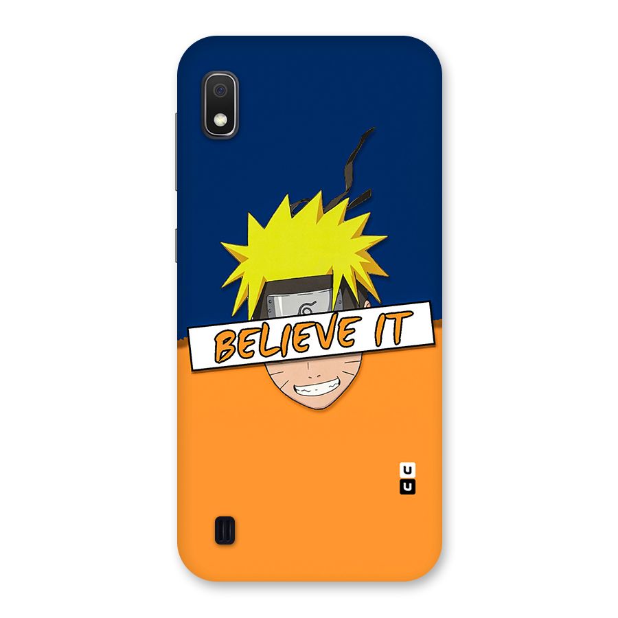 Naruto Believe It Back Case for Galaxy A10