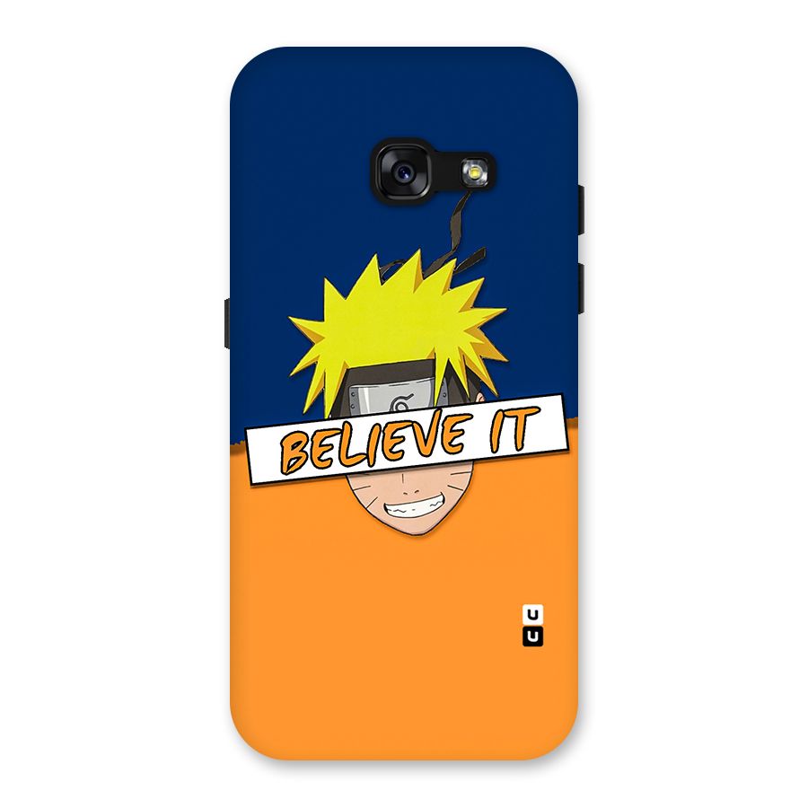 Naruto Believe It Back Case for Galaxy A3 (2017)