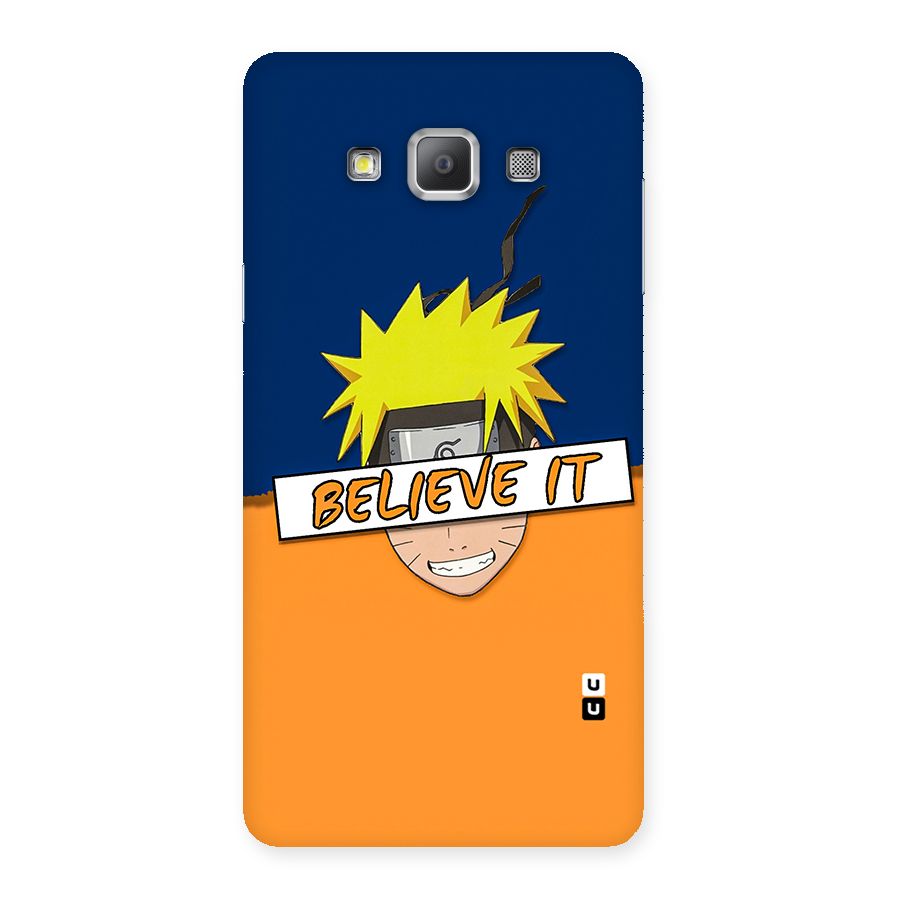Naruto Believe It Back Case for Galaxy A7