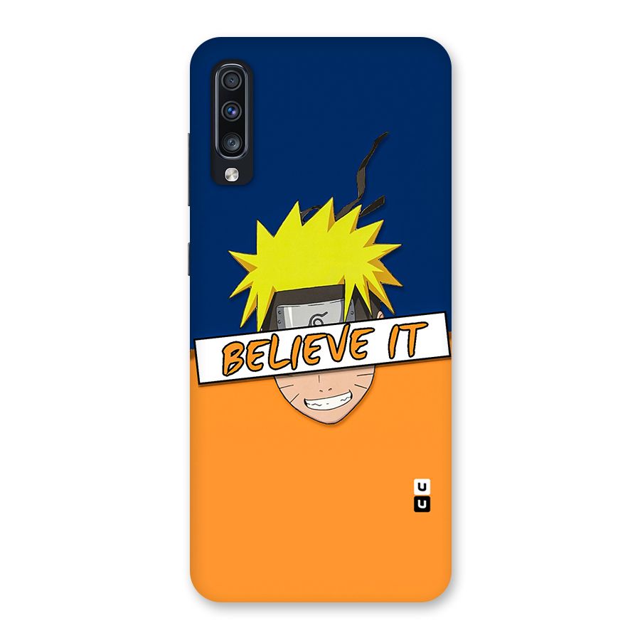 Naruto Believe It Back Case for Galaxy A70