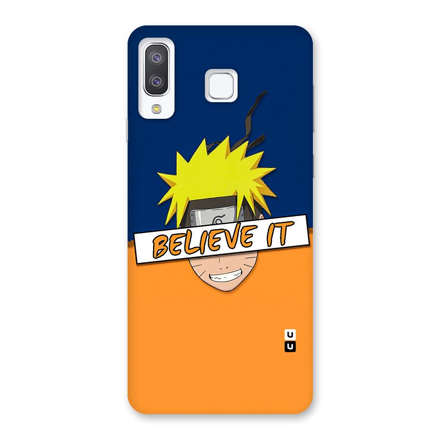 Naruto Believe It Back Case for Galaxy A8 Star
