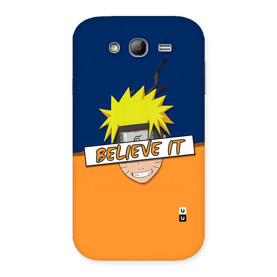 Naruto Believe It Back Case for Galaxy Grand Neo Plus