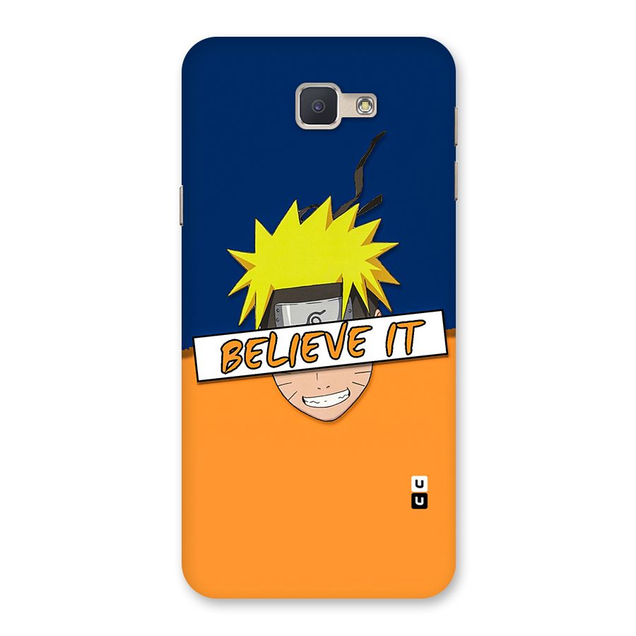 Naruto Believe It Back Case for Galaxy J5 Prime