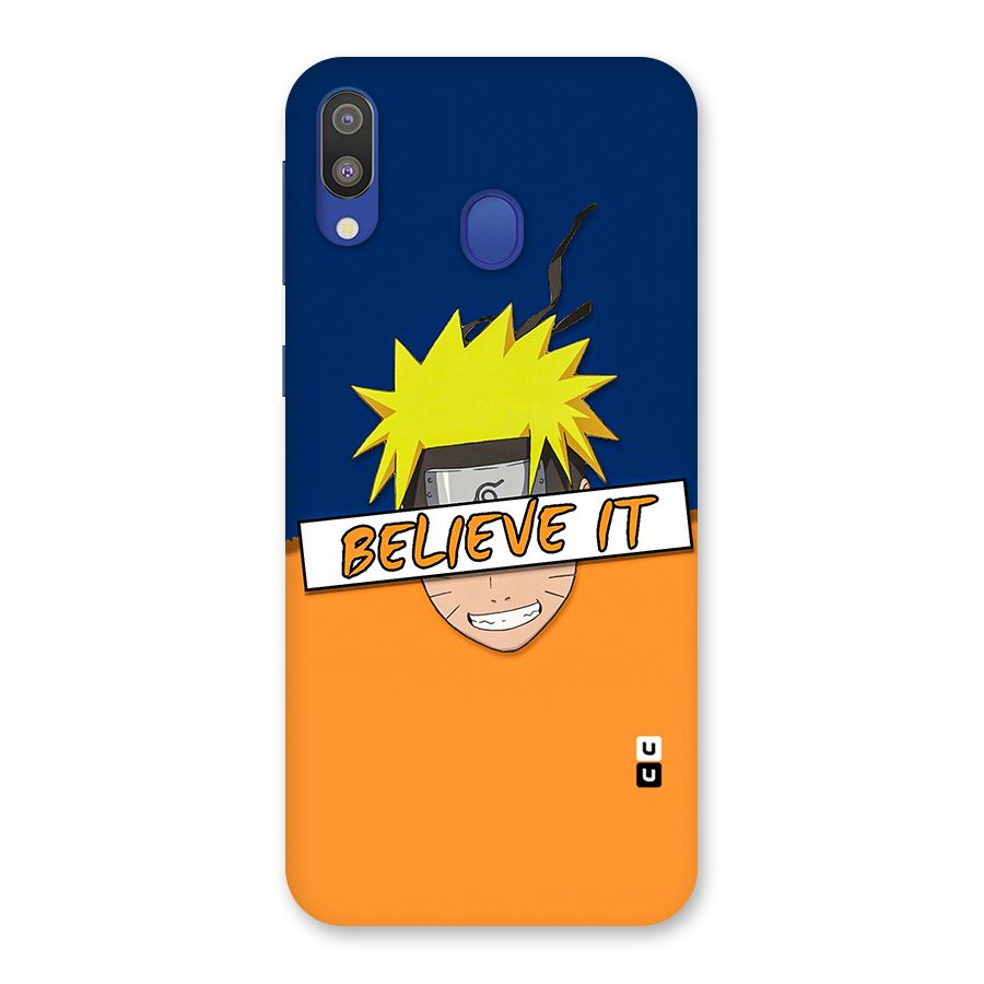 Naruto Believe It Back Case for Galaxy M20