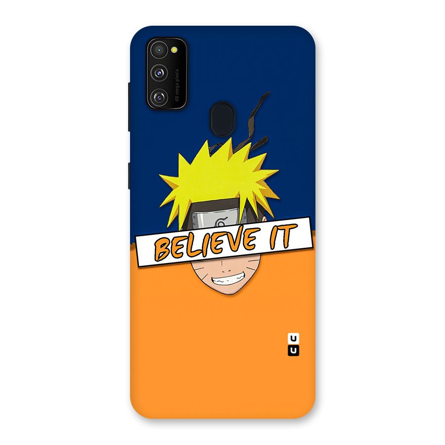 Naruto Believe It Back Case for Galaxy M21