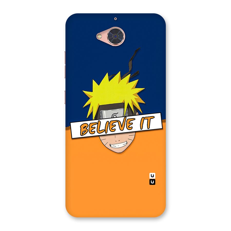 Naruto Believe It Back Case for Gionee S6 Pro