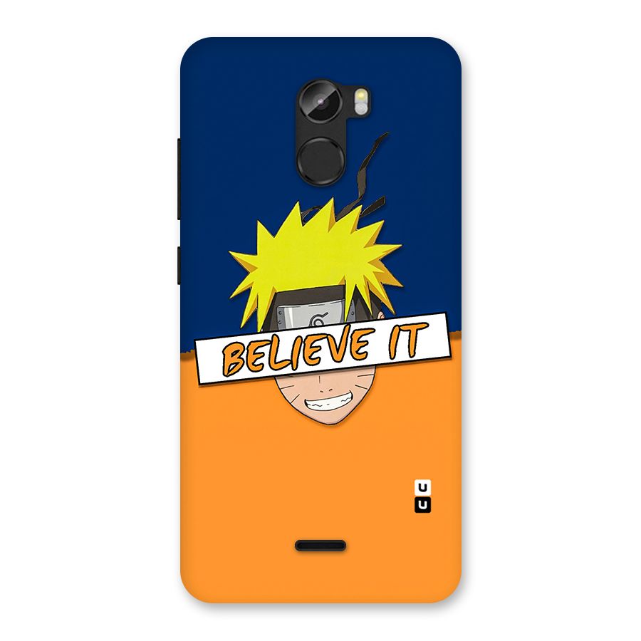 Naruto Believe It Back Case for Gionee X1